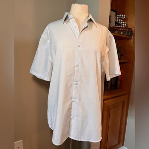 Men’s short sleeve button up